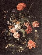 HEEM, Jan Davidsz. de Vase of Flowers sf oil painting artist